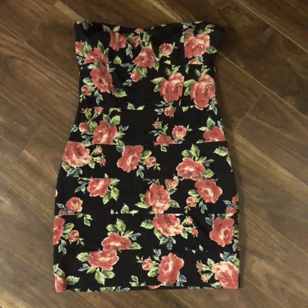 YK Talula floral mini dress
